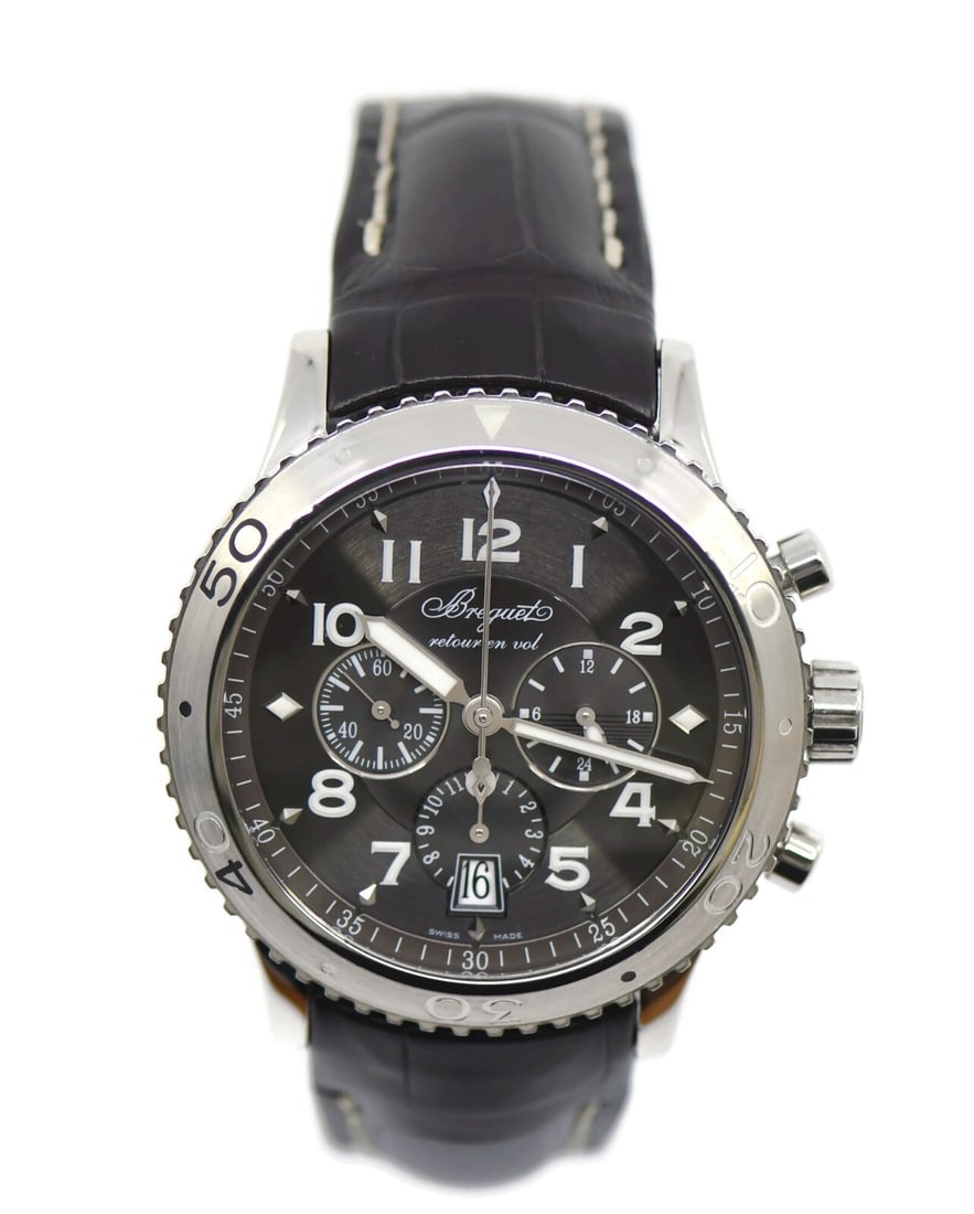 Breguet Type XXI Transatlantique Automatic Stainless Steel Watch 42mm (1 of 5)