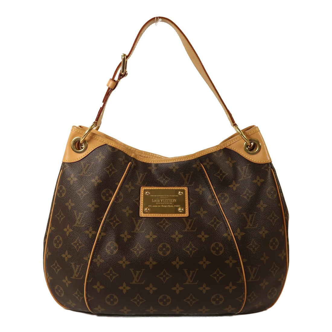 Louis Vuitton Galliera GM Monogram Canvas Shoulder Bag M56381 Brown with Gold Hardware (1 of 13)