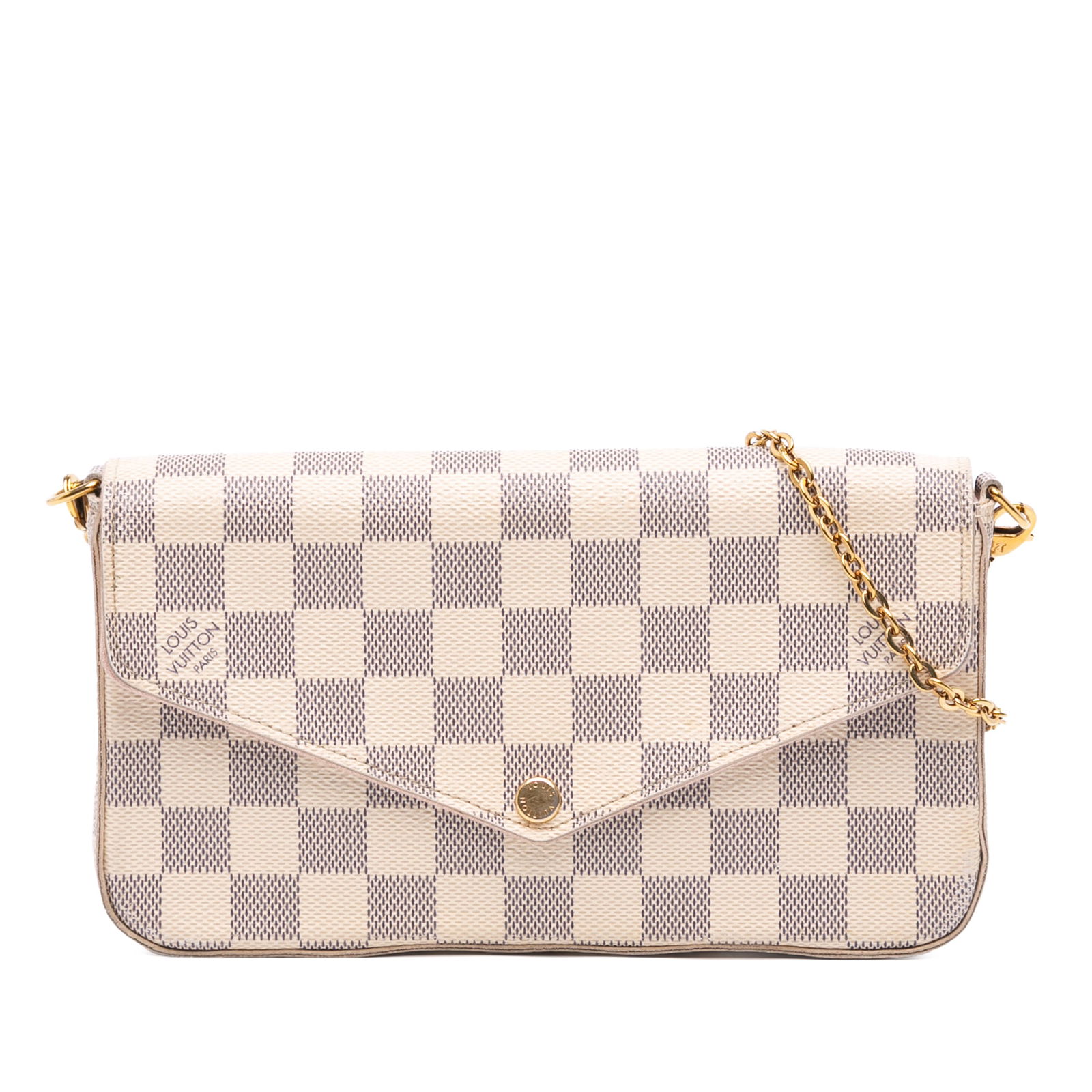 Louis Vuitton Damier Azur Pochette Felicie Crossbody Bag (1 of 13)