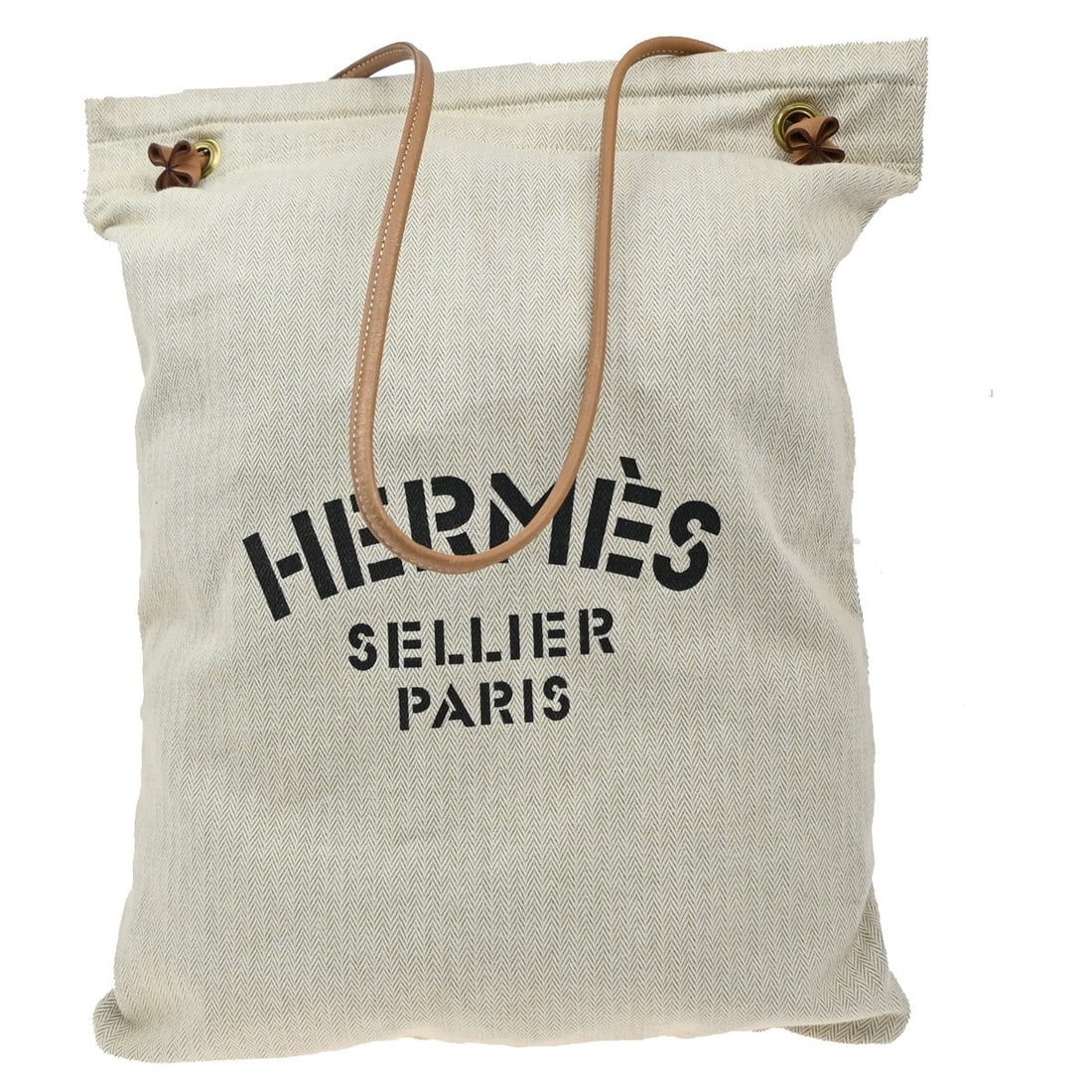 Aline Shoulder Bag in Brown Canvas by Hermes: Aline Shoulder Bag in Brown Canvas by Hermes This pre-owned Hermes Aline shoulder bag is crafted from brown canvas and designed for women. The bag exhibits signs of use, including scuffs, dirt, and fr