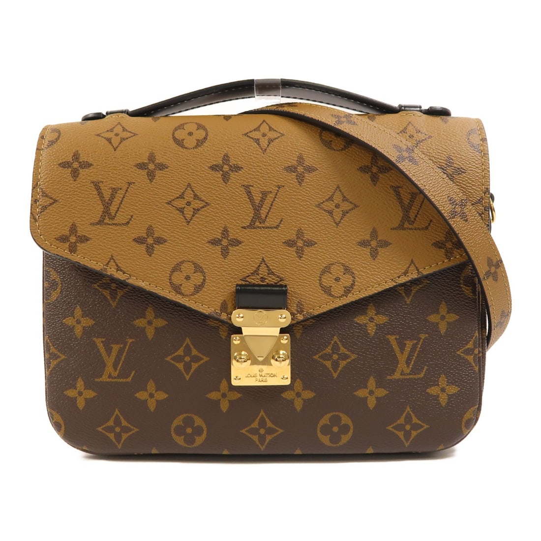 Louis Vuitton Pochette Metis Monogram Reverse Brown Shoulder Bag M44876 (1 of 15)