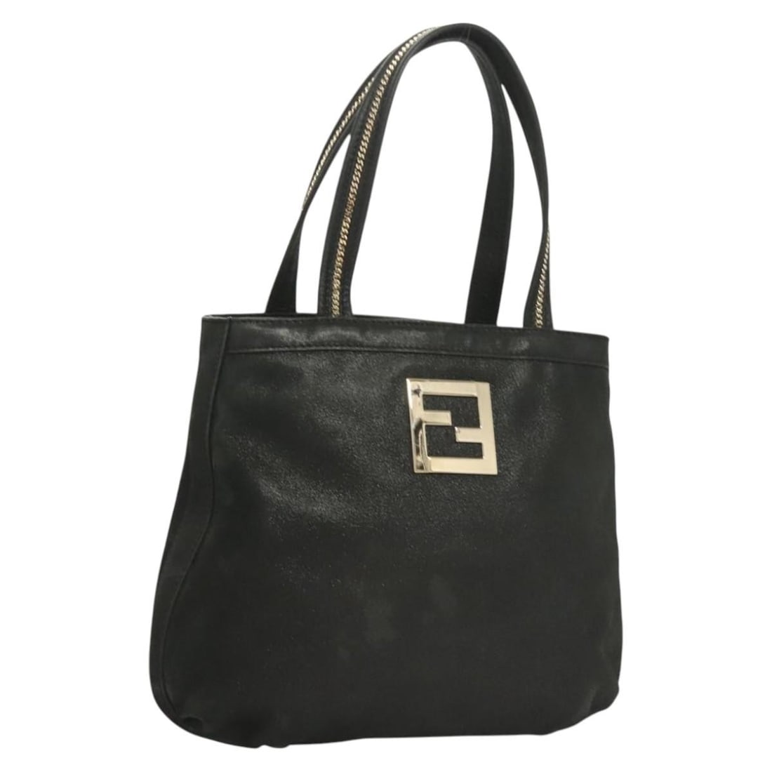 Vintage Fendi Black Convertible Tote Bag: Vintage Fendi Black Convertible Tote Bag This Fendi Vintage Convertible Tote is crafted in black and designed for women. The tote features a spacious main compartment and a versatile silhouette. Signs