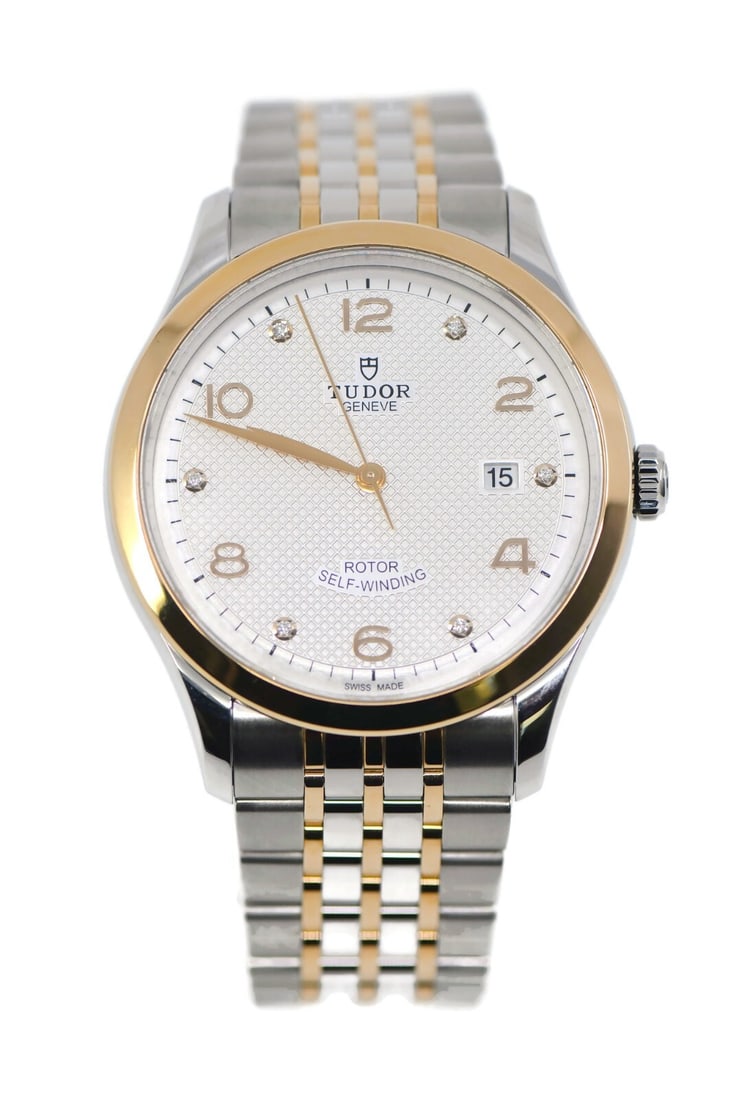 TUDOR 1926 Diamond Watch 18K Stainless Steel 41mm Ref 91651 with Box and Papers (1 of 5)