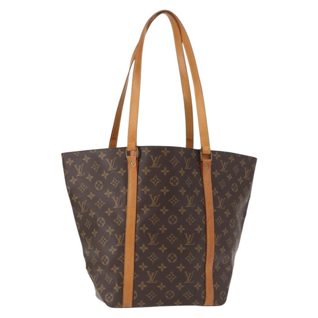 LOUIS VUITTON Monogram Sac Shopping Tote Bag M51108 France Auth: LOUIS VUITTON Monogram Sac Shopping Tote Bag M51108 France Auth This authentic LOUIS VUITTON Monogram Sac Shopping Tote Bag (M51108) showcases the iconic monogram canvas in a classic design. Crafted i