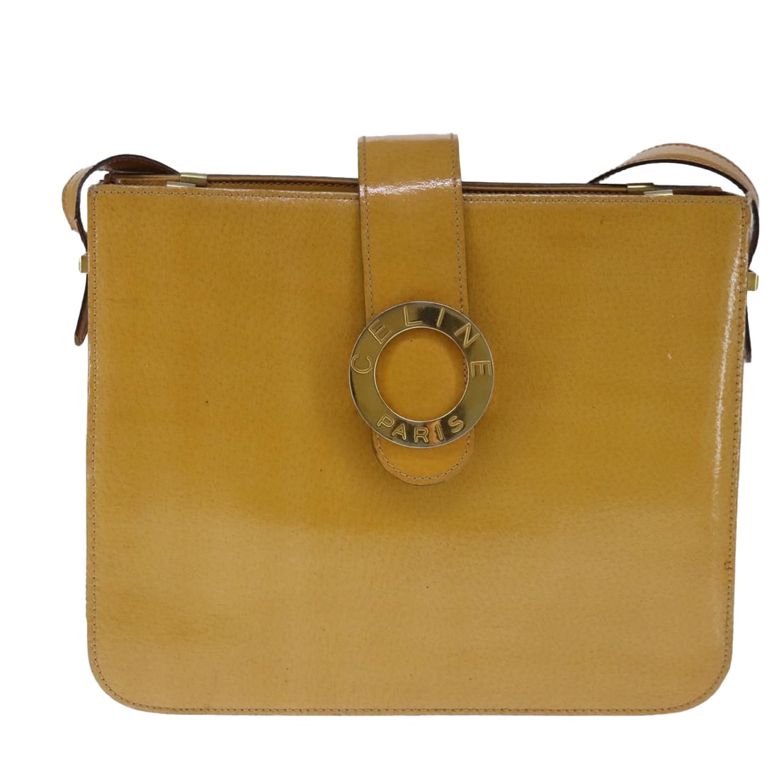 Camel Leather Ring Bag by Celine (1 of 1)