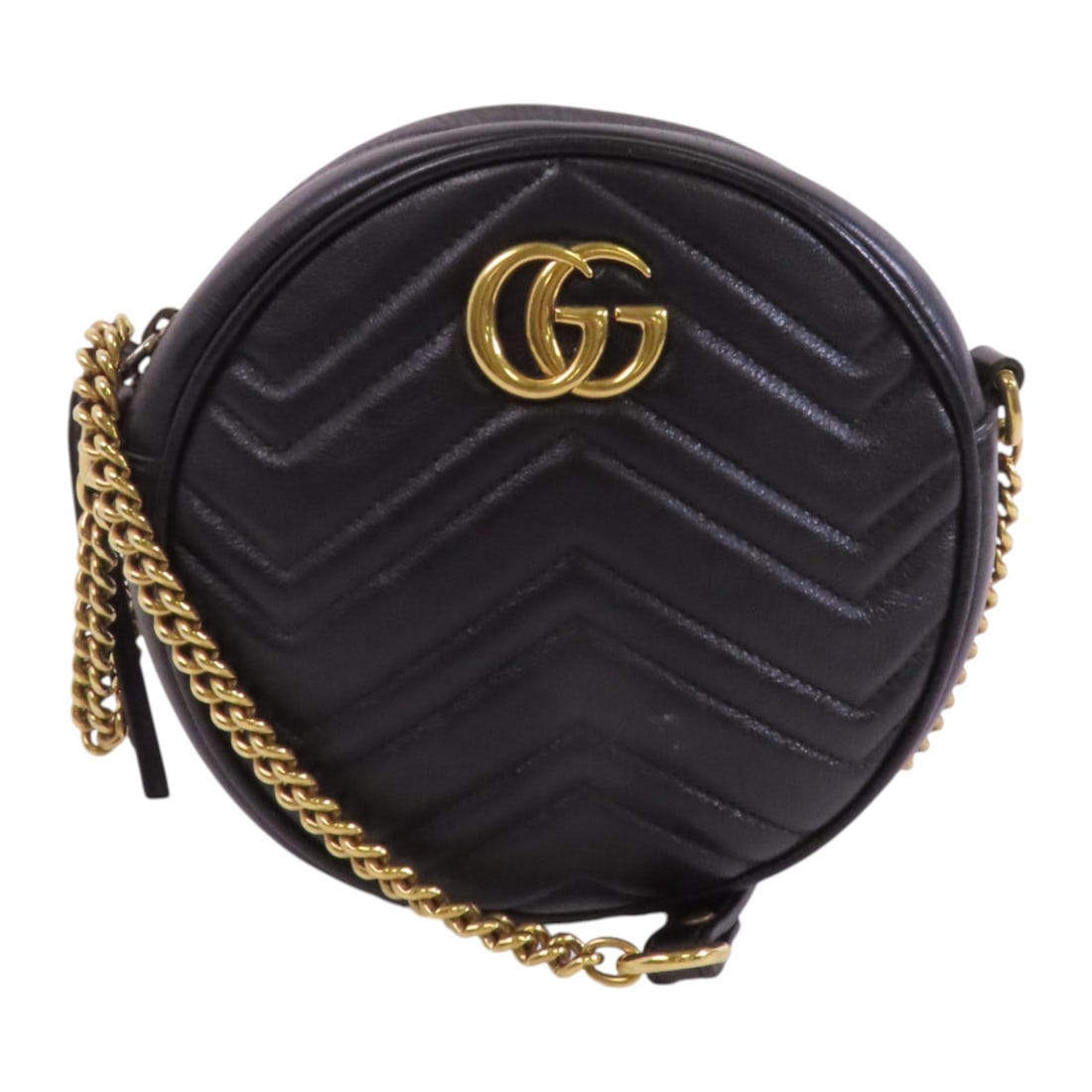 GUCCI GG Marmont Black Calfskin Leather Shoulder Bag GHW 550154: GUCCI GG Marmont Black Calfskin Leather Shoulder Bag GHW 550154 This stylish Gucci GG Marmont Shoulder Bag is crafted from high-quality black calfskin leather, exuding sophistication and elegance. Des