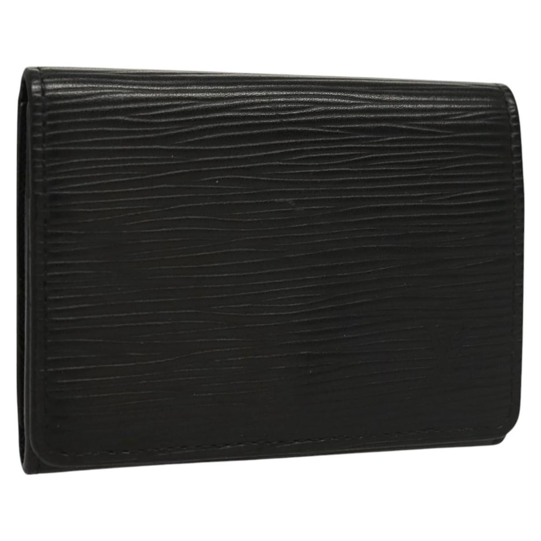 Black Card Holder by Louis Vuitton with Envelope Style Design (1 of 1)