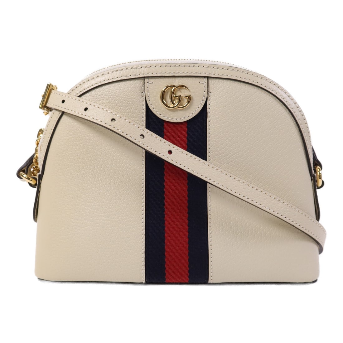 White Calfskin Ophidia Shoulder Bag by Gucci with GG Hardware (1 of 14)