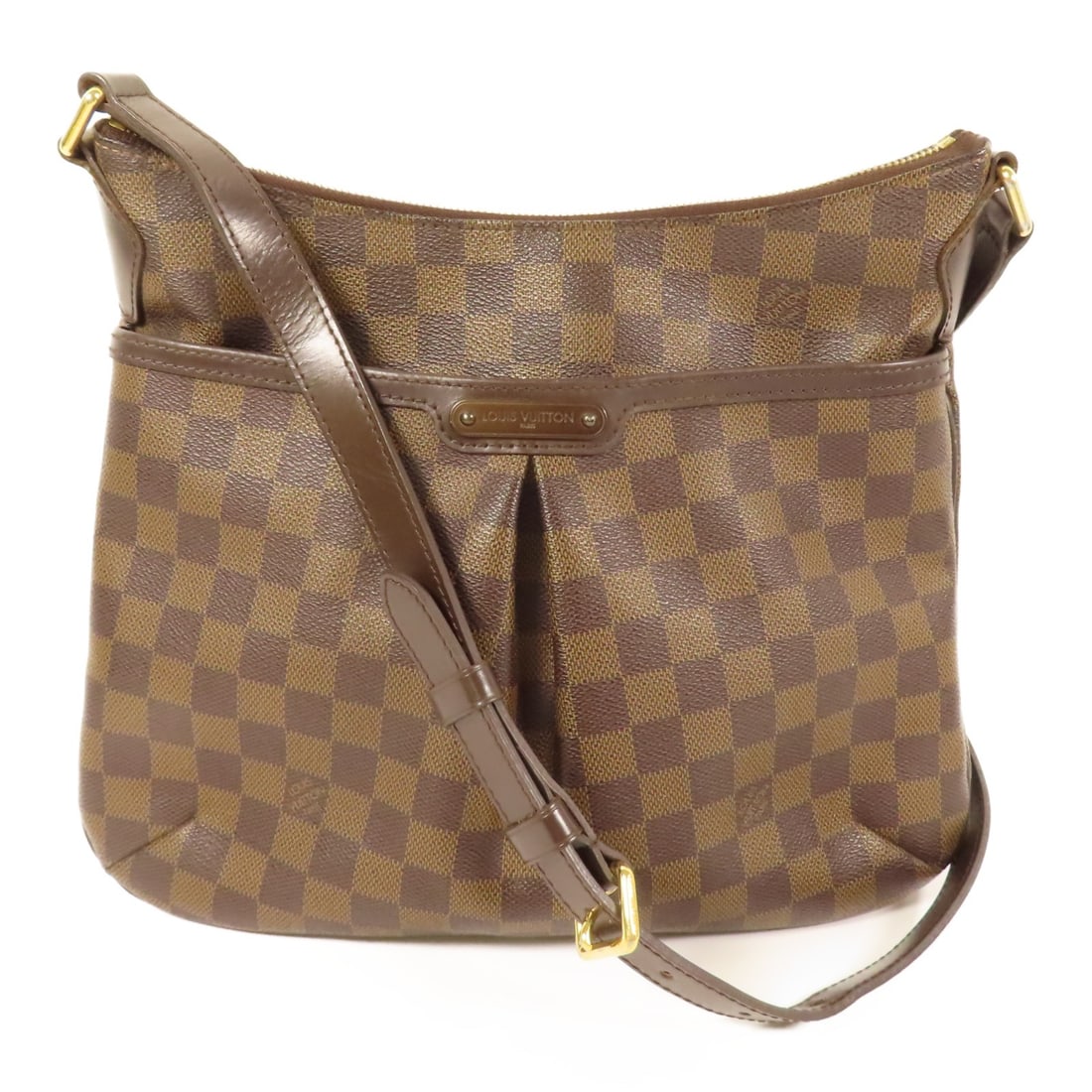 LOUIS VUITTON Bloomsbury PM Shoulder Bag Damier Ebene Brown GHW: LOUIS VUITTON Bloomsbury PM Shoulder Bag Damier Ebene Brown GHW The LOUIS VUITTON LV Bloomsbury PM Shoulder Bag features a timeless Damier Ebene pattern in rich brown hues, crafted from durable PVC co