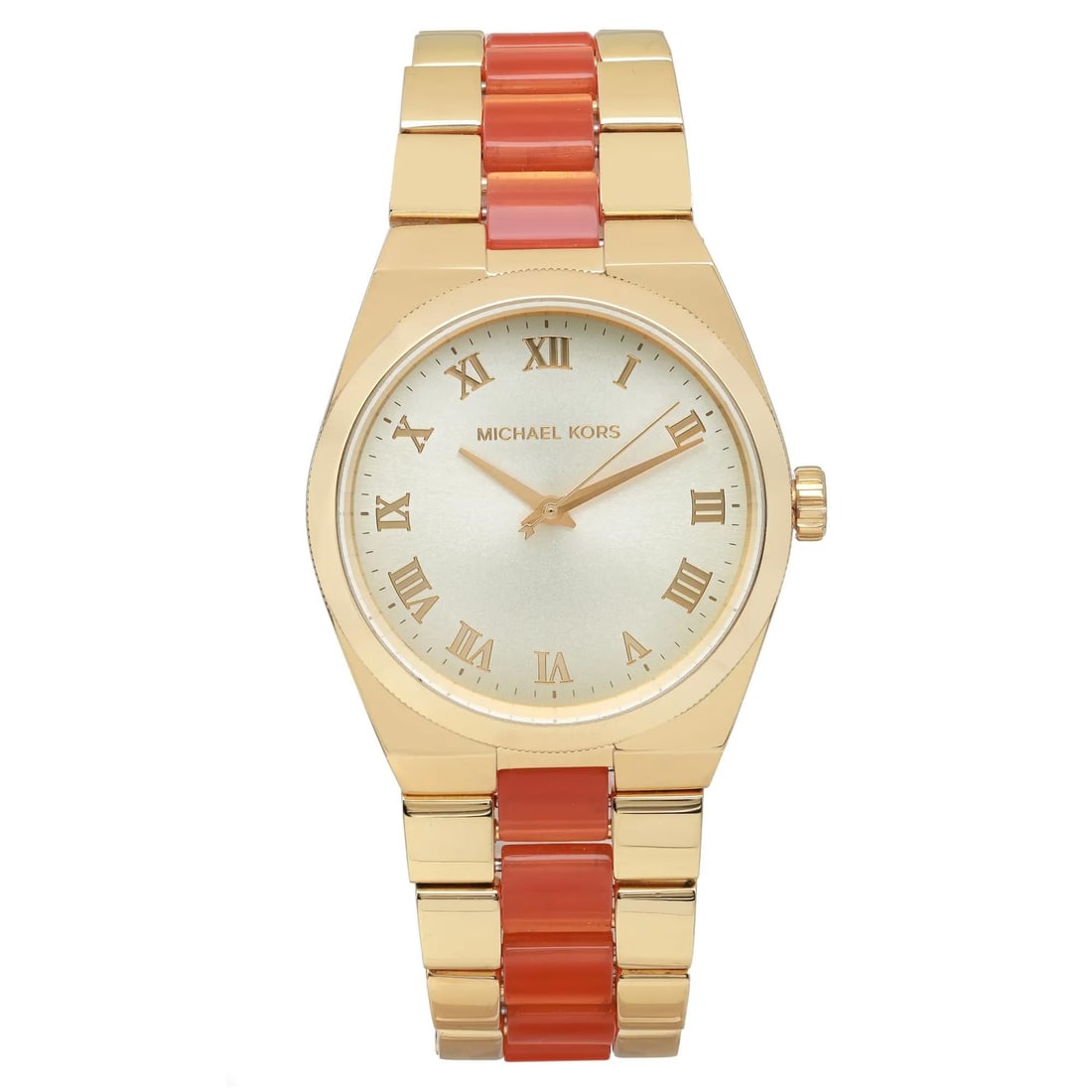 Michael Kors Channing 38mm Gold Plated Quartz Ladies Watch MK6153 (1 of 5)