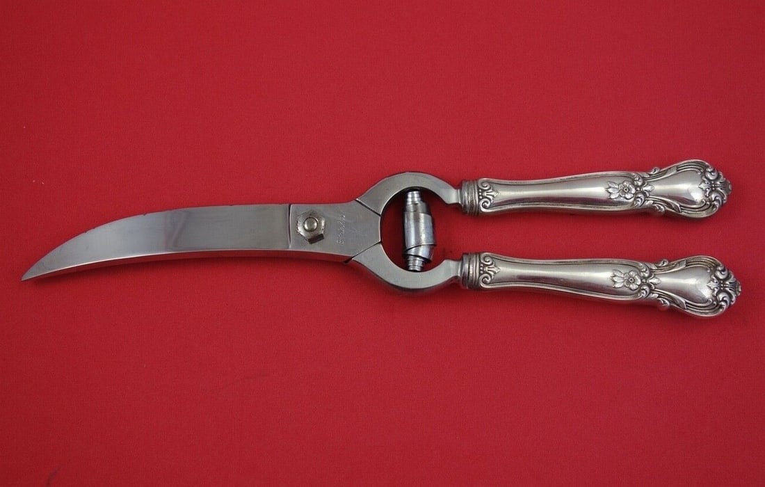 Weidlich Ancestry Sterling Silver Lobster Shears 10 1/4 Inch (1 of 2)