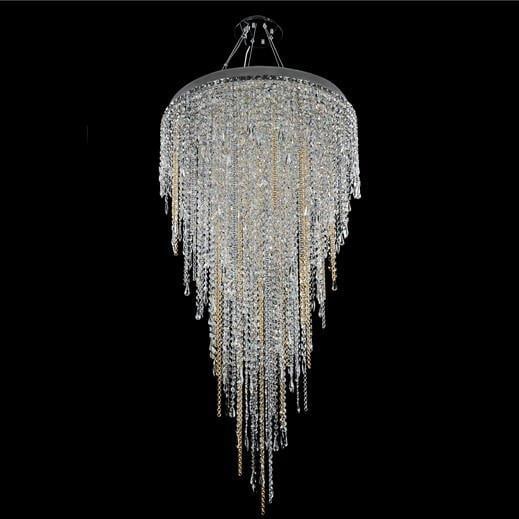 Kalco Tenuta Crystal Pendant Flush Mount Light 16 Bulb Dimmable (1 of 1)