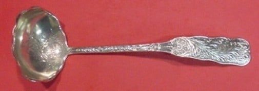 Gorham Saint Cloud Sterling Silver 11" Soup Ladle Brite-Cut (1 of 2)