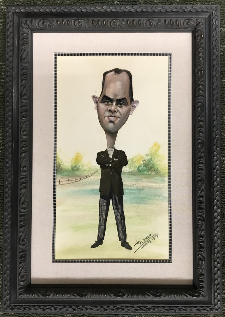 Reyazzo 1955 Signed Original Mixed Media Artwork Framed (1 of 6)