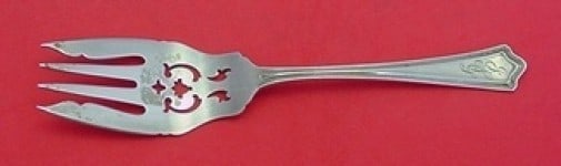 Whiting Portland Sterling Silver Serving Fork 7 3/4" Monogrammed (1 of 2)