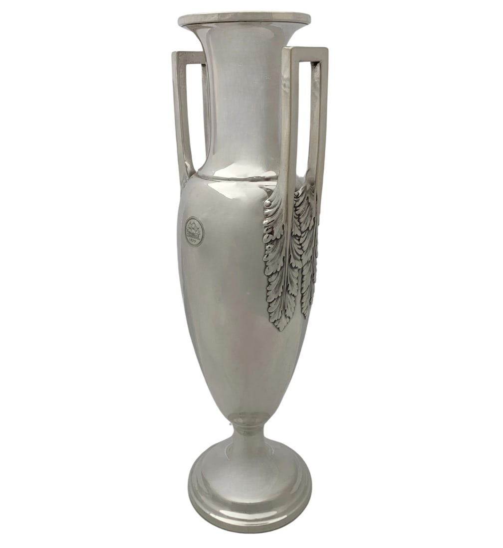 Art Deco Dominick & Haff 925 Sterling Silver Trophy Vase 18 Inches (1 of 3)