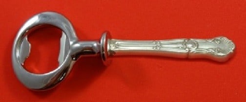 Gorham Regent Sterling Silver Custom Bottle Opener 6 Inch Monogrammed: Gorham Regent Sterling Silver Custom Bottle Opener 6 Inch Monogrammed Introducing a stunning bottle opener from the Regent pattern by Gorham. This exquisite piece is made of high-quality sterling silv