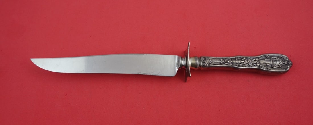 Gorham Mythologique Sterling Silver 12" Steak Carving Knife (1 of 2)