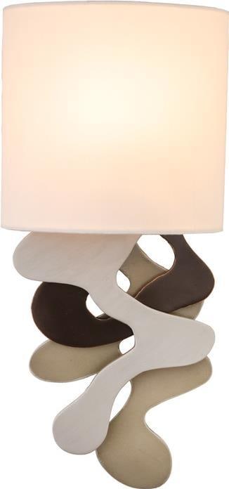 Kalco MoMA 1-Light Contemporary Wall Sconce Mixed Metallic Finish (1 of 1)