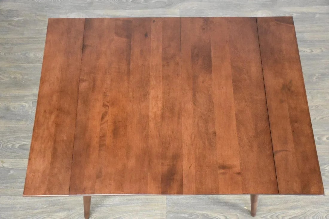 Paul McCobb Solid Maple Dining Table with Two Leaves - 4