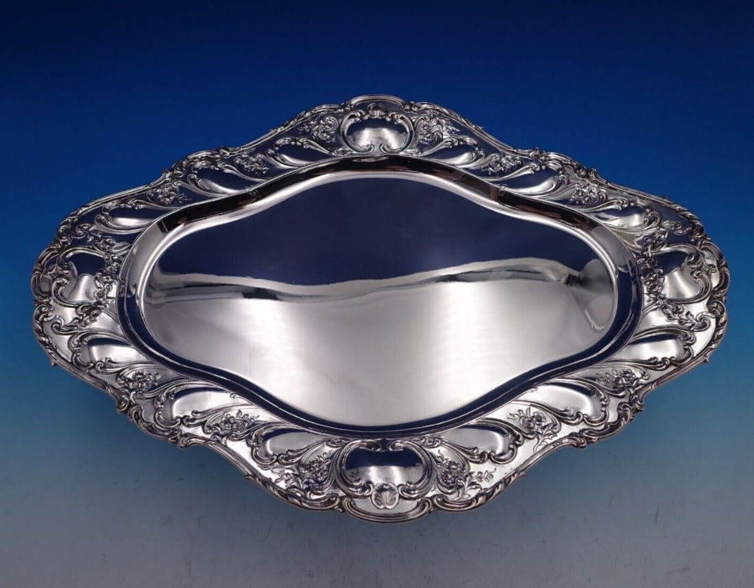 Chantilly Grand Gorham Sterling Silver Fish Platter 18 Inches (1 of 13)
