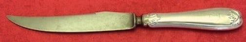 Tiffany & Co Colonial Sterling Silver Game Knife 7 3/4" Heirloom: Tiffany & Co Colonial Sterling Silver Game Knife 7 3/4" Heirloom This exquisite Colonial game knife by Tiffany & Co. is a fine example of heirloom craftsmanship. With a length of 7 3/4 inches, this