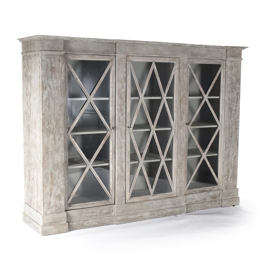 Zentique Tristao Charcoal Display Cabinet English Traditional Style (1 of 4)