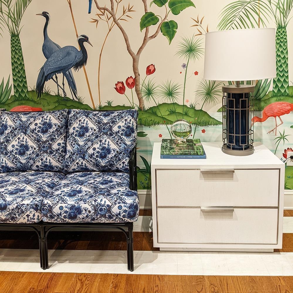 Woodbridge Irvine Alabaster Bedside Chest Nightstand 24H 32W 20D: Woodbridge Irvine Alabaster Bedside Chest Nightstand 24H 32W 20D The Traditional Irvine Wood Bedside Chest combines classic elegance with functional design. This beautifully crafted piece features a c