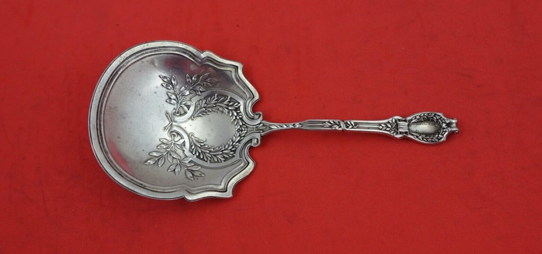 Durgin Du Barry Sterling Silver Nut Spoon 5 1/4 Inch Serving (1 of 2)