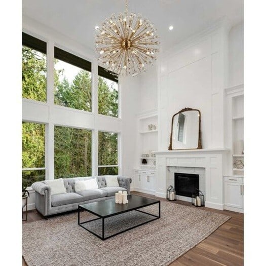 Vera 32-Light Gold Chandelier Modern Crystal Glass Fixture 44-Inch: Vera 32-Light Gold Chandelier Modern Crystal Glass Fixture 44-Inch Illuminate your space with this stunning 32-light chandelier featuring a modern design and a luxurious gold finish. Crafted from high