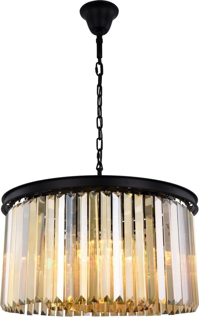 Sydney Pendant Lamp Elegant Lighting Royal-Cut Crystal 8 Bulbs UL-Listed (1 of 1)