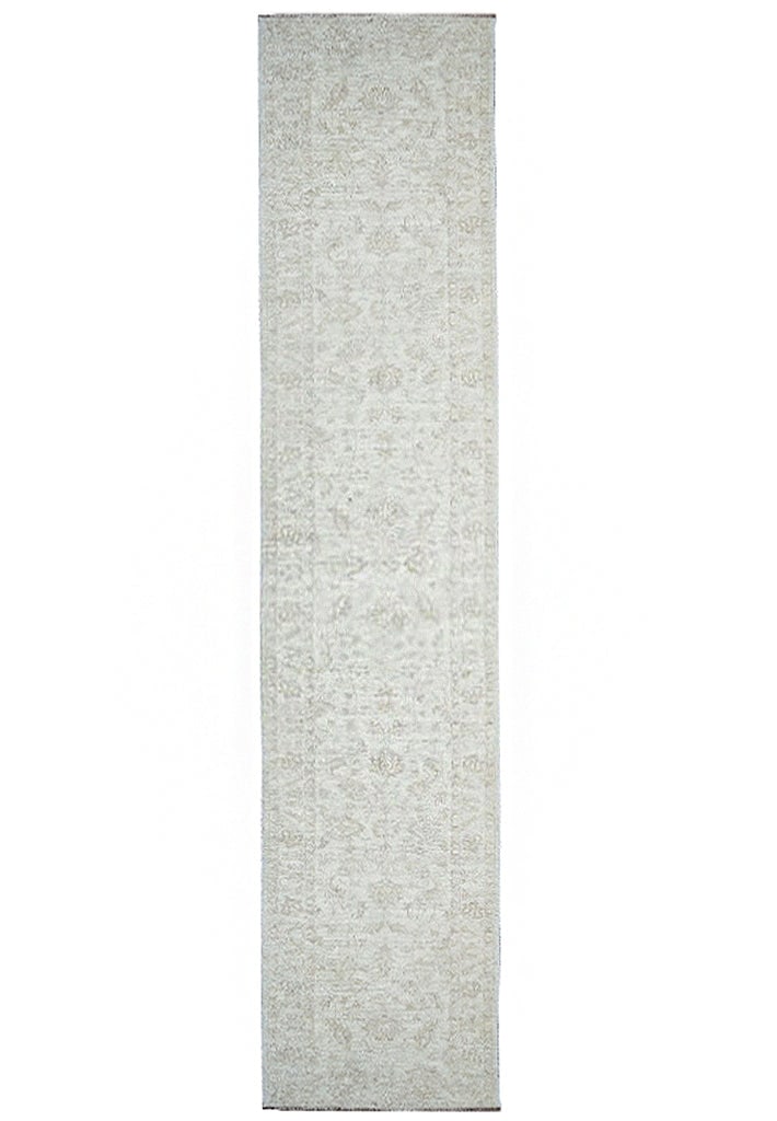 Ziglar 14' Handmade Natural Wool Runner Rug in Neutral Colors (1 of 7)