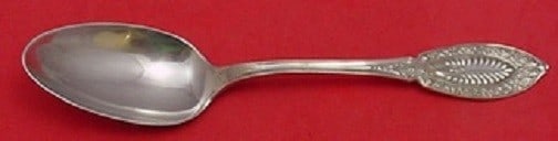 John Polhamus Shiebler Sterling Silver Serving Spoon Princess Pattern 8.5": John Polhamus Shiebler Sterling Silver Serving Spoon Princess Pattern 8.5" This exquisite serving spoon, crafted in the elegant Princess pattern, showcases the artistry of John Polhamus and the renown