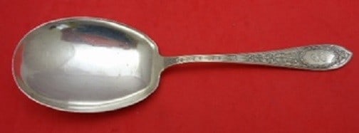 Whiting-Gorham Adam Sterling Silver Berry Spoon 9.25 Inch Serving (1 of 1)