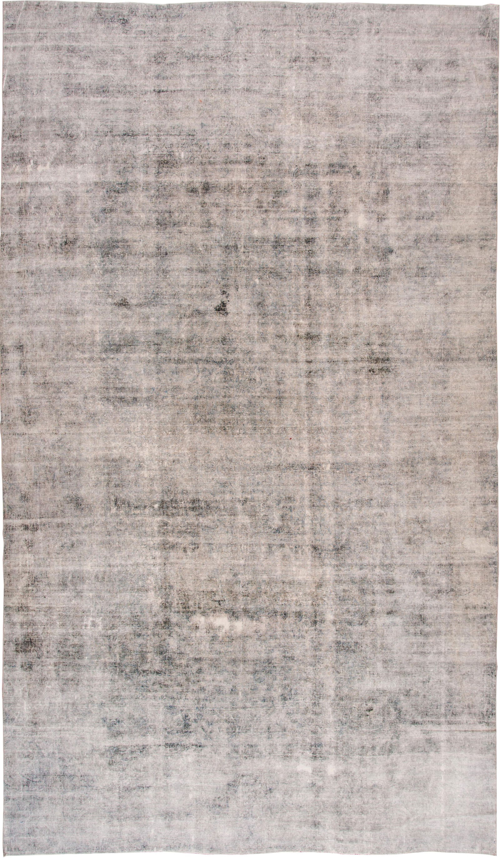 Antique Persian Kerman Wool Rug 10'3 x 17'9 Ivory Hand-Knotted: Antique Persian Kerman Wool Rug 10'3 x 17'9 Ivory Hand-Knotted This exquisite hand-knotted antique Persian Kerman rug features an intricate all-over design, showcasing the craftsmanship of the early 2