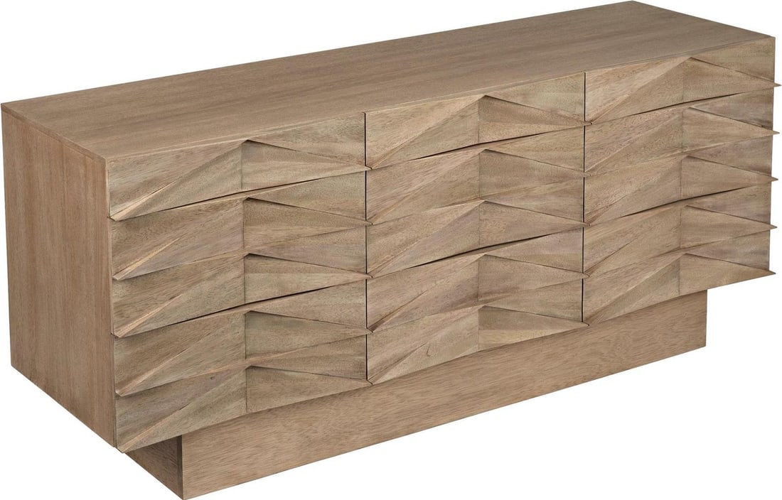 Drake Sideboard by Noir in Washed Walnut Finish: Drake Sideboard by Noir in Washed Walnut Finish The Drake Sideboard embodies a timeless design with its washed walnut finish and elegant French style. This versatile piece is perfect for enhancing any