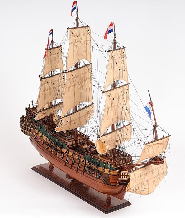 Friesland Vessel Replica Dutch Flemish Display Model 26H 28.5W 9.5D (1 of 18)