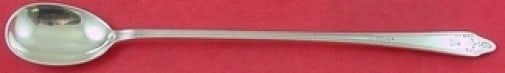 Tiffany & Co Clinton Engraved Sterling Silver Iced Tea Spoon 7.5 Inches (1 of 1)