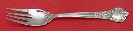 Gorham Royal Oak Sterling Silver Fish Fork 7 Inch Monogrammed (1 of 2)