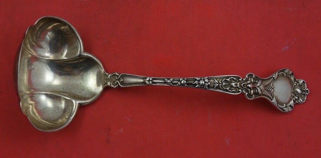 Alvin Nuremburg Sterling Silver Gravy Ladle 8 Inch (1 of 2)
