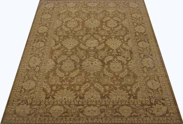 8'11 x 12'1 Neutral Brown Beige Chobi Peshawar Rug: 8'11 x 12'1 Neutral Brown Beige Chobi Peshawar Rug Free continental US Shipping Enhance your living space with this stunning 9.0 x 12.1 Neutral Brown Beige Chobi Peshawar Rug. Handcrafted by talented