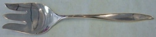 Oneida Vivant Sterling Silver Cold Meat Fork 8 3/8 Inch (1 of 2)