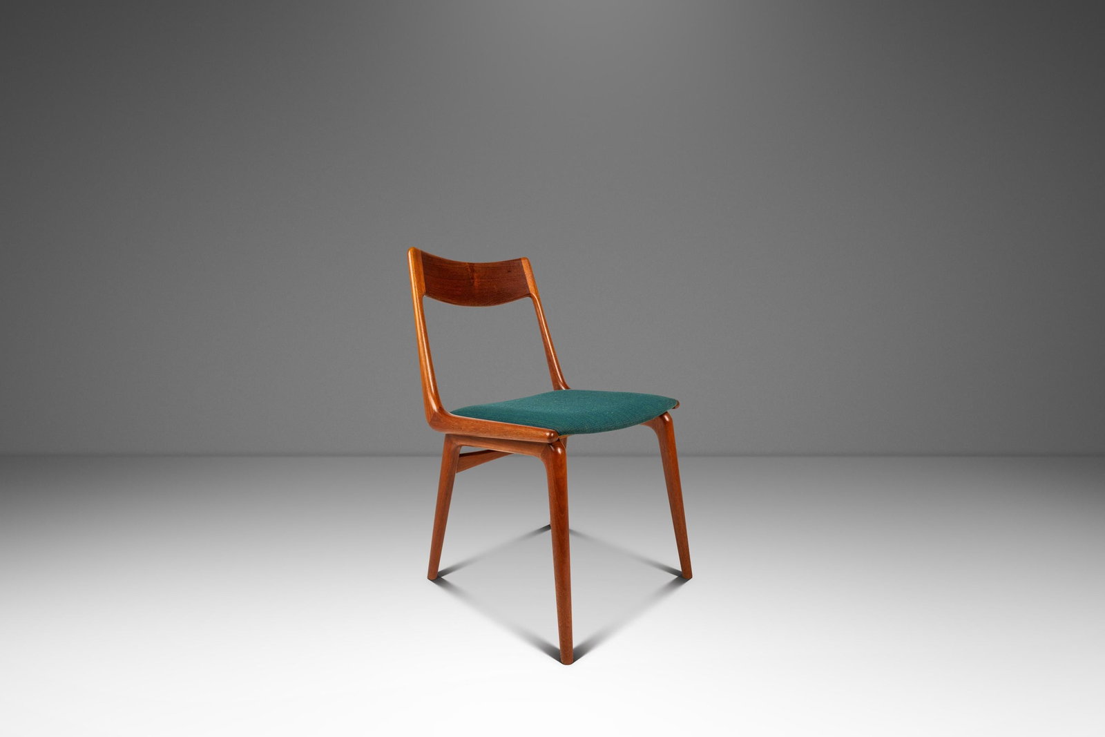 Alfred Christensen Teak Model 370 Boomerang Side Chair for Slagelse Mobelvaerk (1 of 18)