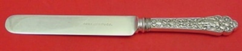 Sterling Silver Medici Old Knife with Silver Plate Blade by Gorham 8 3/4" (1 of 2)