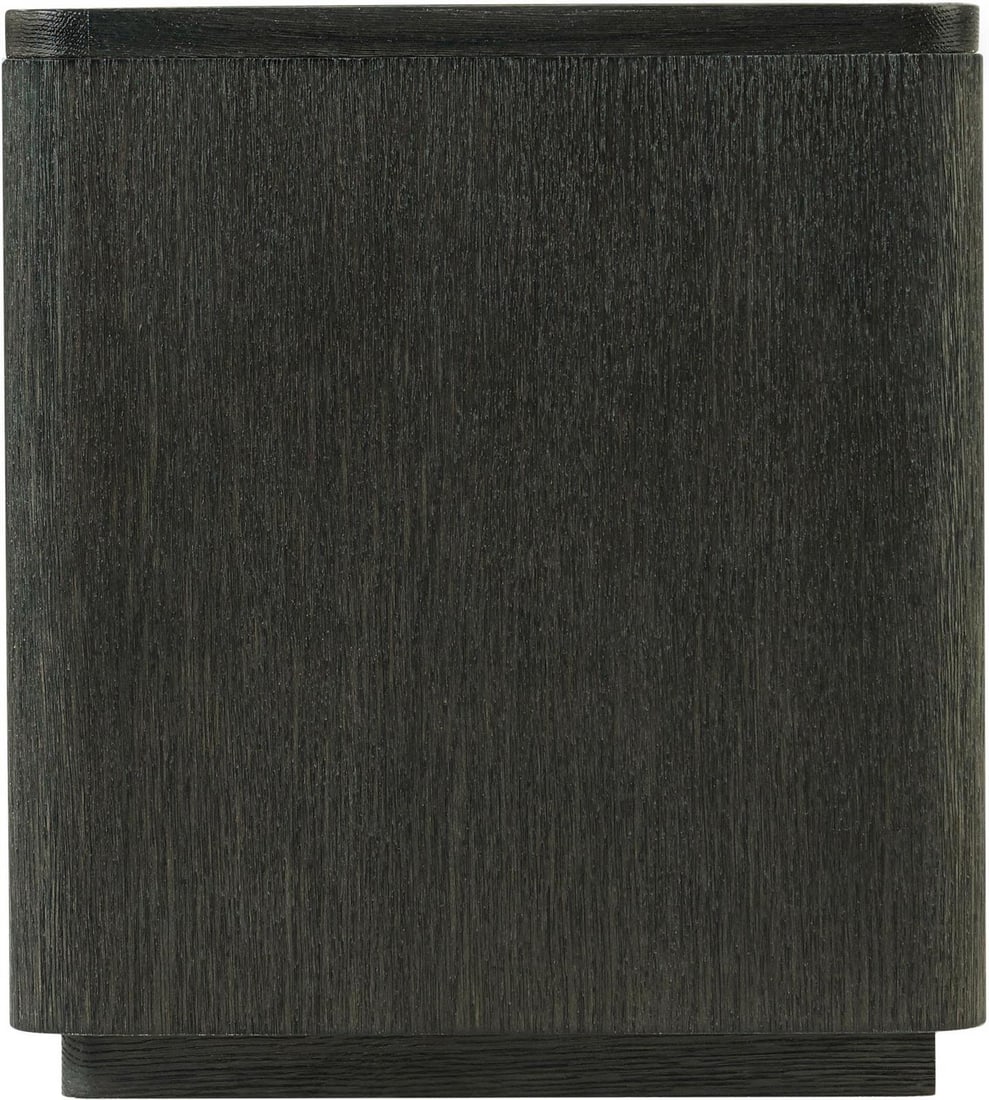 Theodore Alexander Charcoal Open Nightstand Modern Design 22H 32W 19.75D (1 of 1)