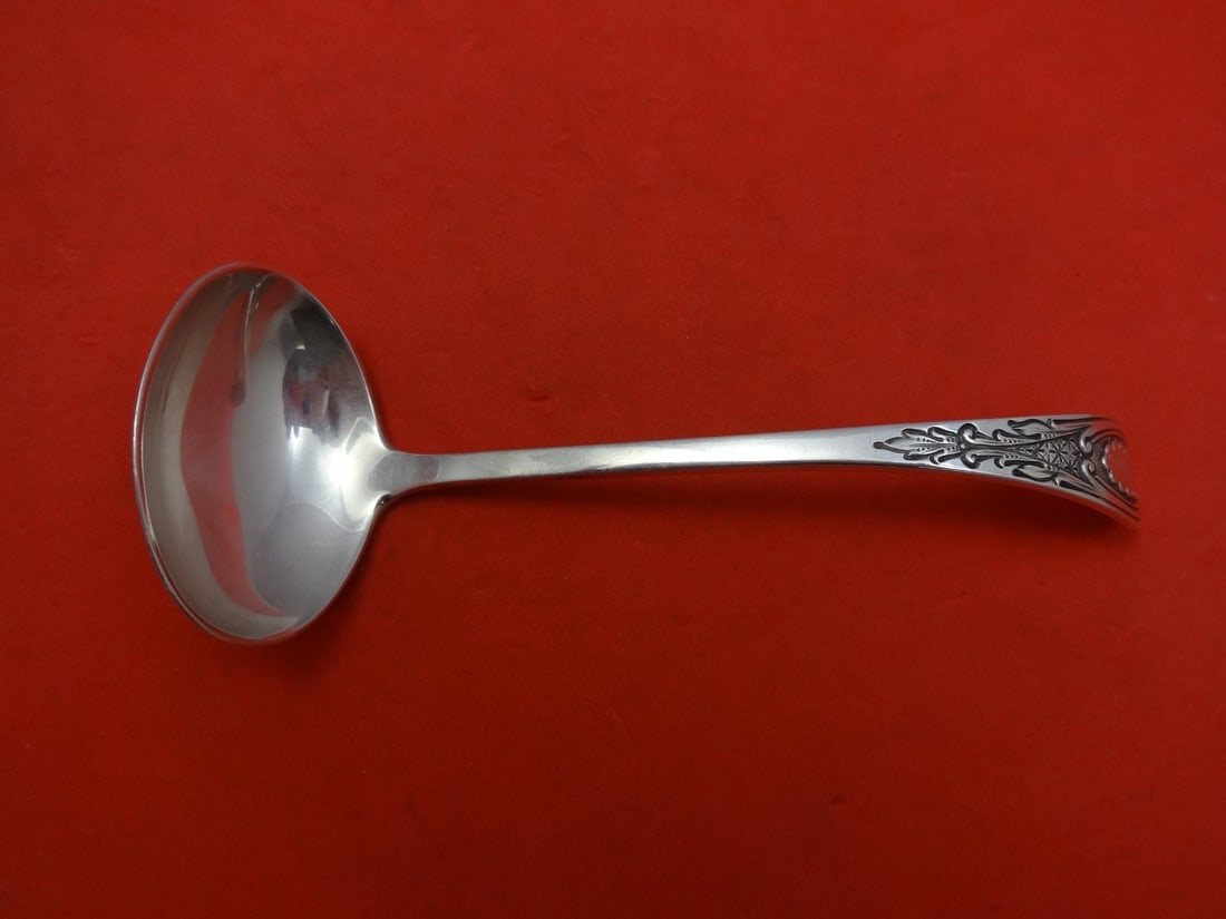 Tuttle Sterling Silver Sauce Ladle Windsor Castle 5 Inches (1 of 1)