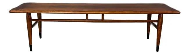 1961 Lane Acclaim Mid-Century Walnut Coffee Table Refinished (1 of 6)