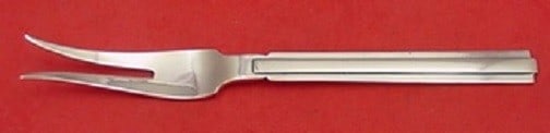 Hans Hansen Arvesolv #18 Danish Sterling Silver Cold Meat Fork 8 Inch: Hans Hansen Arvesolv #18 Danish Sterling Silver Cold Meat Fork 8 Inch Introducing the Arvesolv #18 Cold Meat Fork, expertly crafted by Hans Hansen. This elegant Danish sterling silver fork features a