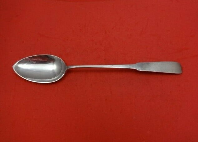Old Newbury Crafters ONC Sterling Silver Panel Antique Serving Spoon 12.5 inches: Old Newbury Crafters ONC Sterling Silver Panel Antique Serving Spoon 12.5 inches This exquisite serving spoon from Old Newbury Crafters is crafted from sterling silver and features the elegant Panel A