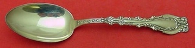Frank Whiting Josephine Sterling Silver 8 Inch Serving Spoon (1 of 2)